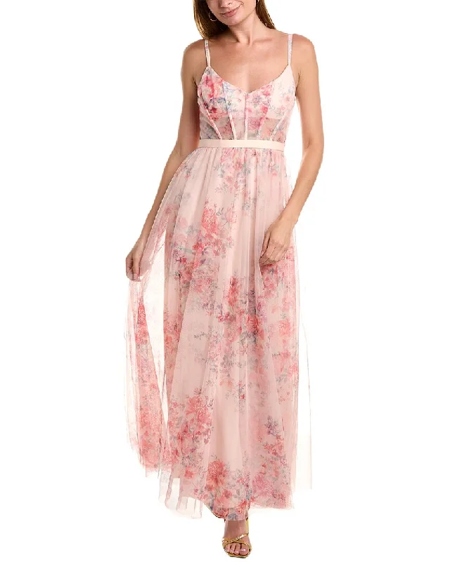 Weekend Deals Galore BCBGMAXAZRIA Evening Maxi Dress