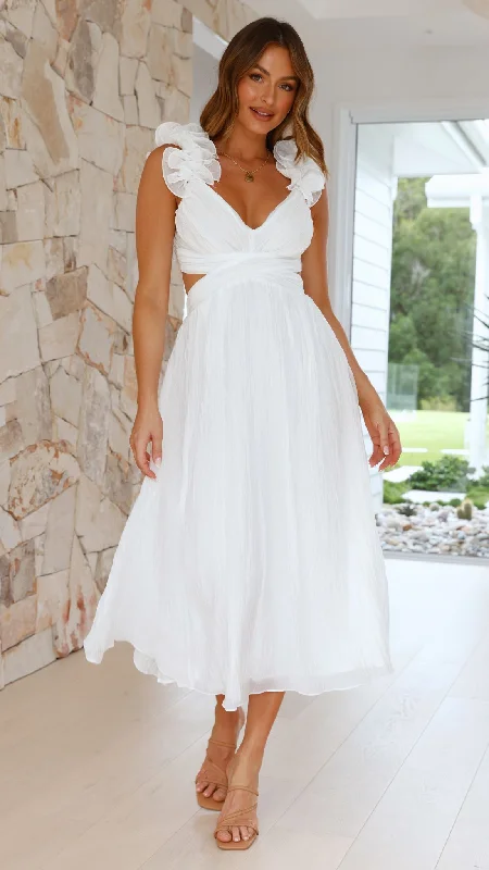 Weekend Hot Picks Cadell Maxi Dress - White