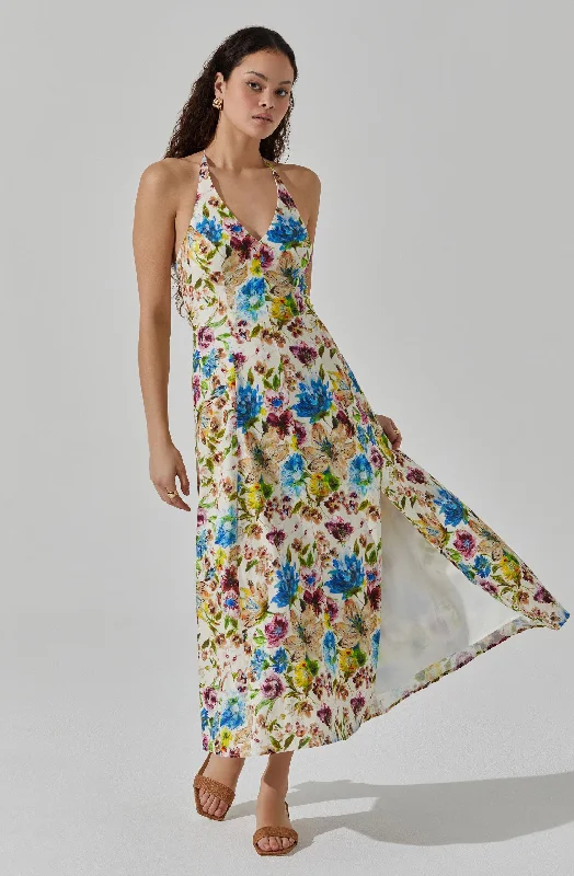 Special Price Drop Halter Maxi Dress