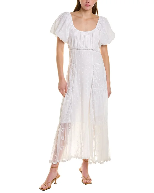 Weekend Mega Sale Event LoveShackFancy Jivera Maxi Dress