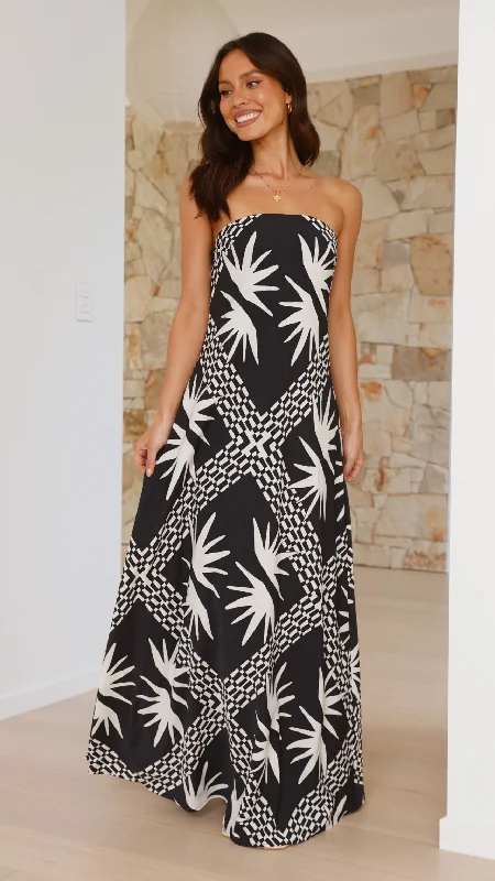 Weekend Super Sale Alert Nadja Maxi Dress - Kahlo Print