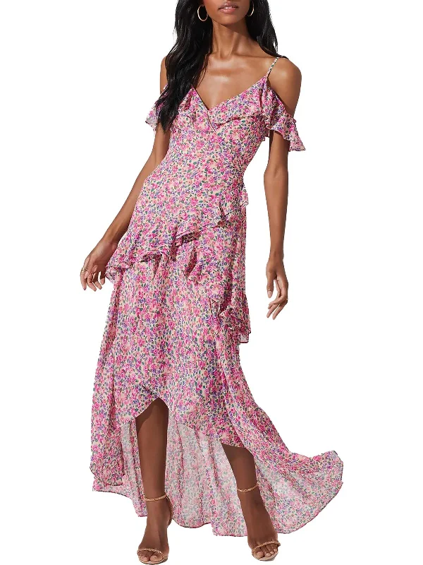 Weekend Discount Rush Pemberley Womens Floral Long Maxi Dress