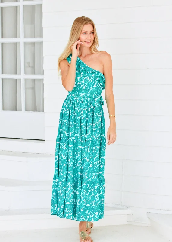 Deal of the Week St. Pete One Shoulder Maxi Dress