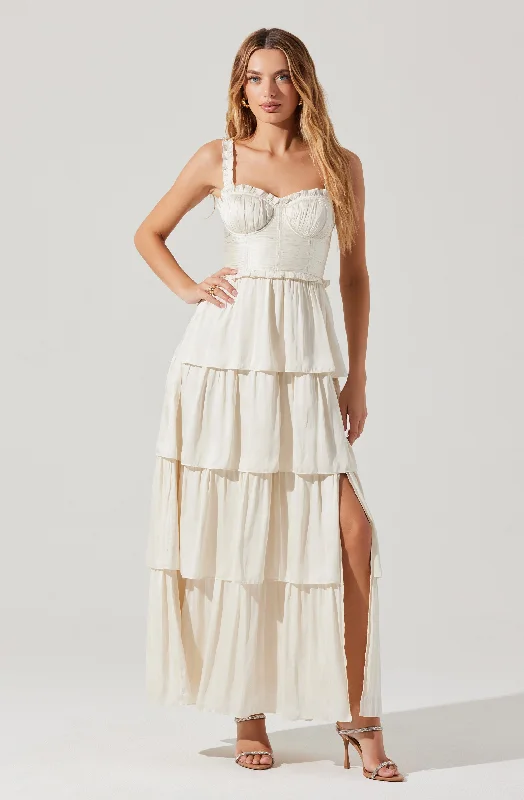 Today’s Flash Sale Tempany Tiered Bustier Maxi Dress
