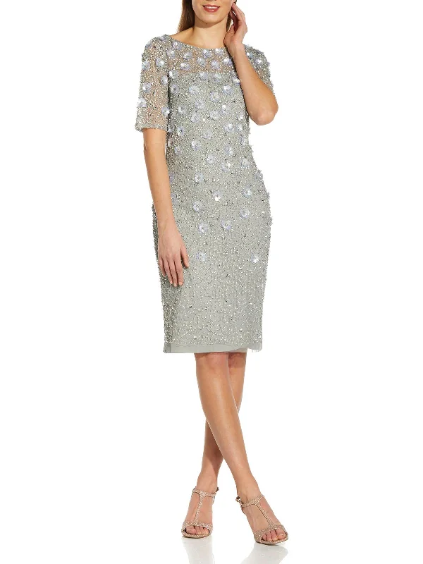 Weekend Super Sale Alert Womens Applique Maxi Cocktail and Party Dress