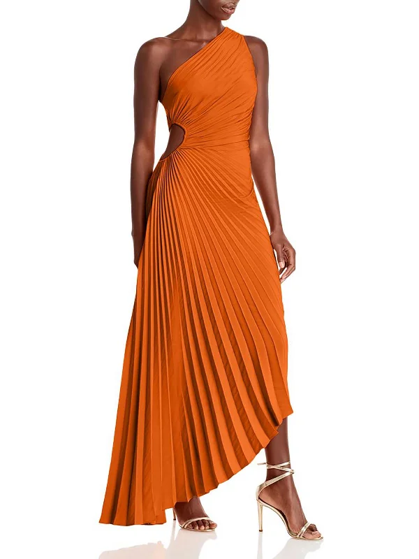 Weekend Shopping Deals Galore Womens Cut-Out Long Maxi Dress