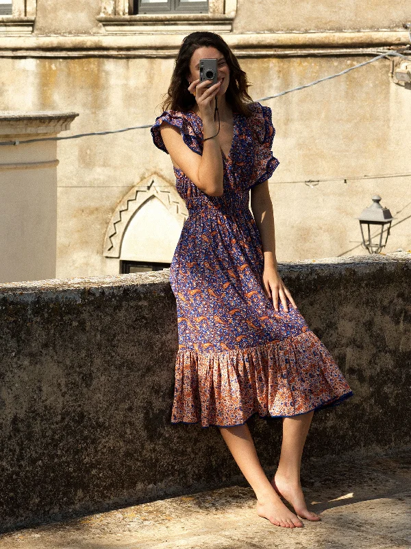 Weekend Hot Deals Anathia Blaire Frill Midi Dress