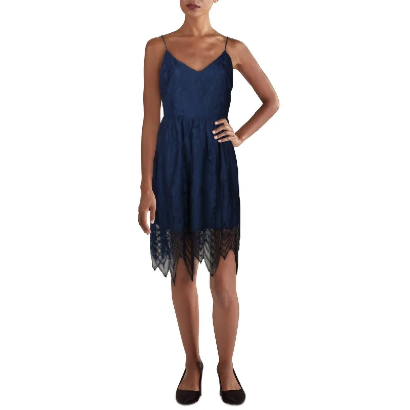 Weekend Flash Deals BB Dakota Womens Lace Midi Cocktail and Party Dress