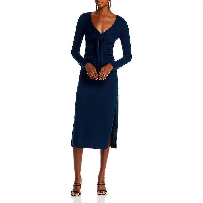 Offer Ending Soon Cinq a Sept Womens Brenna Office Mid-Calf Midi Dress