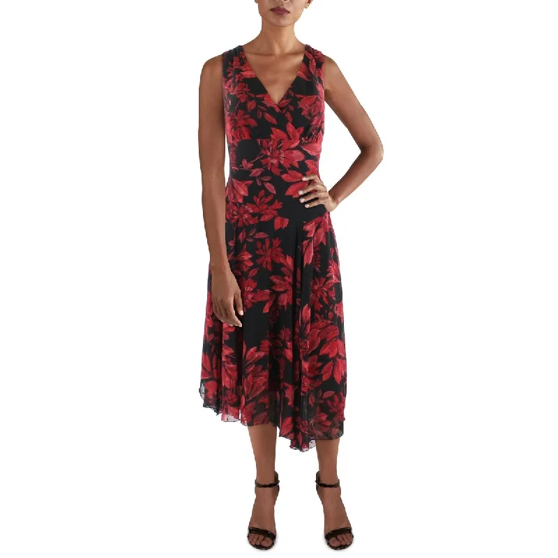 Exclusive Pricing Connected Apparel Womens Boho Floral Midi Dress