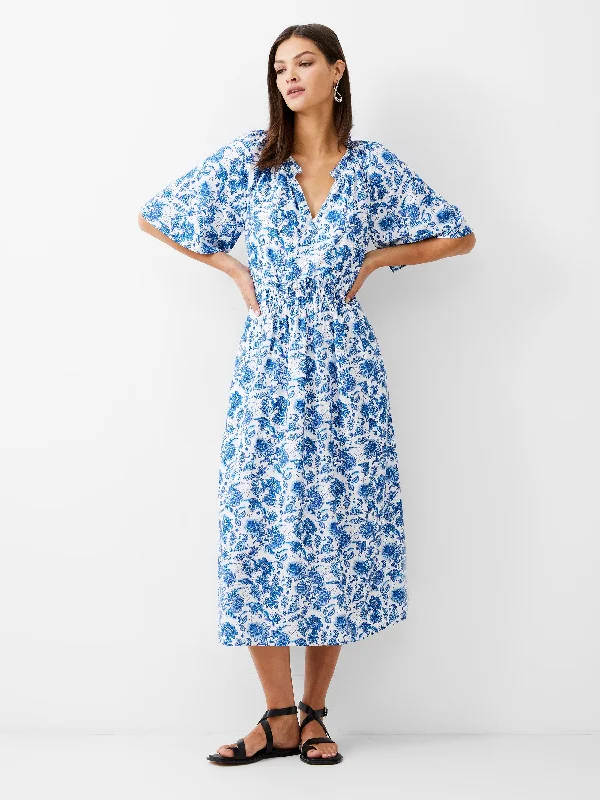 Flash Shopping Deal Cosette Smock Waist Midi Dress