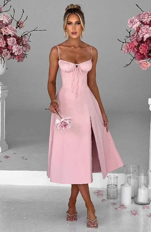 Weekend Bargain Deals Deanna Midi Dress - Blush