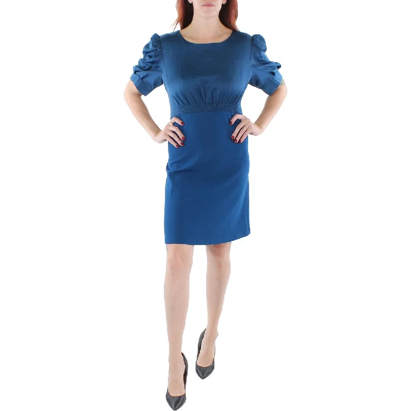Shop & Save Today DKNY Womens Empire Waist Above Knee Shift Dress