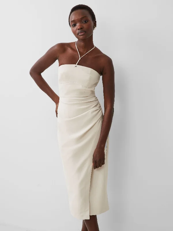 Sale Alert Echo Crepe Halterneck Midi Dress