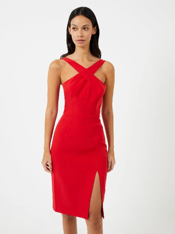 Today’s Special Discount Echo Crepe Halterneck Midi Dress