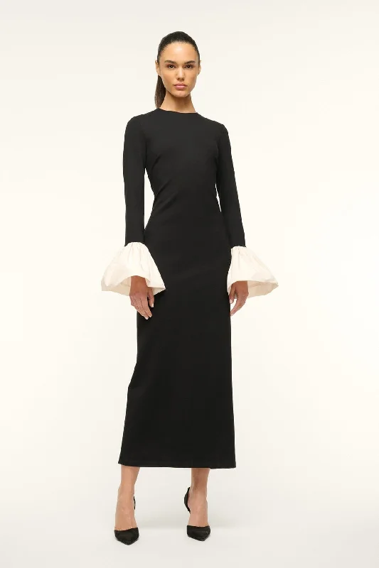 Hot Deals HAWTHORNE MAXI DRESS | BLACK IVORY