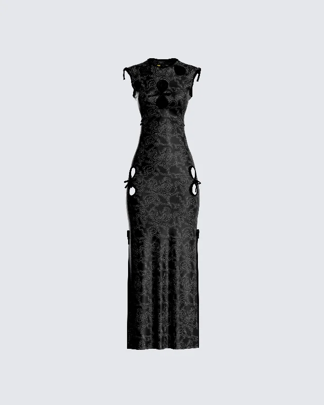 Weekend Exclusive Discounts Jasper Black Maxi Dress
