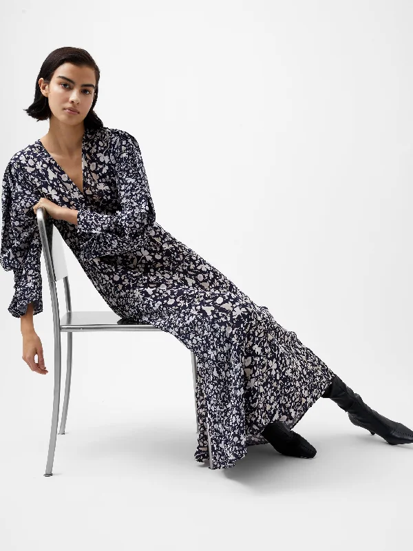 Exclusive Discounts Just for You Jeannie Chiara Drape Midi Dress