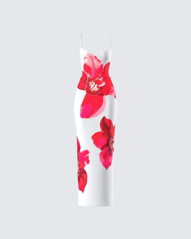 Limited-Time Discount Jemima Floral Print Maxi Dress