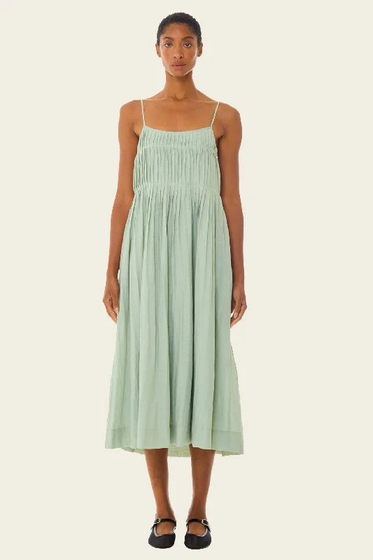Best Offers Juliet Midi Dress - Form Green