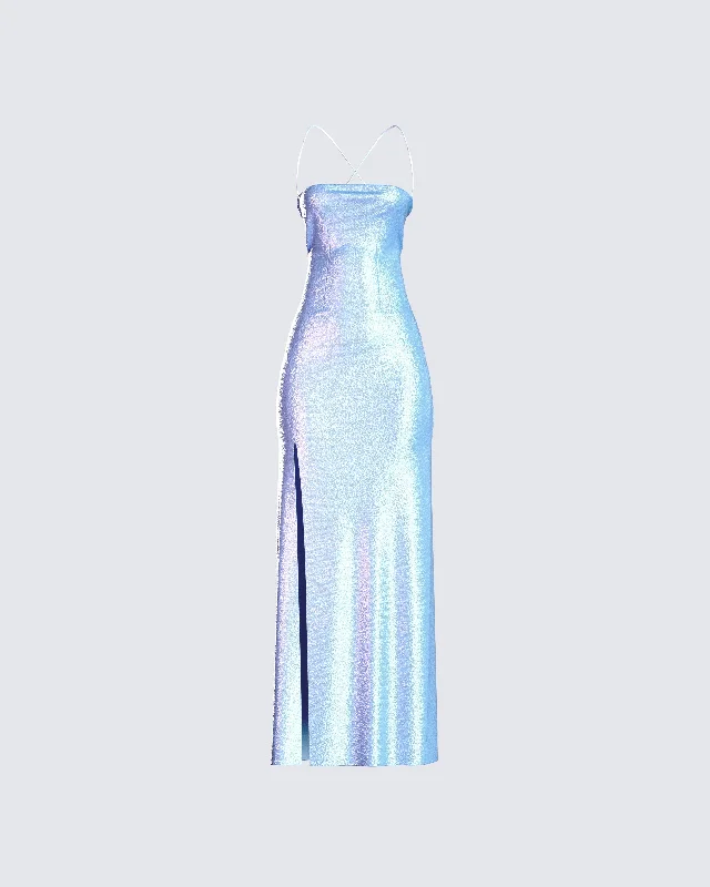 One-Day Sale Kira Iridescent Maxi Dress