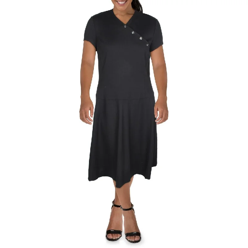 Weekend Exclusive Offers You’ll Love Lauren Ralph Lauren Womens Embellished Mid Calf Midi Dress