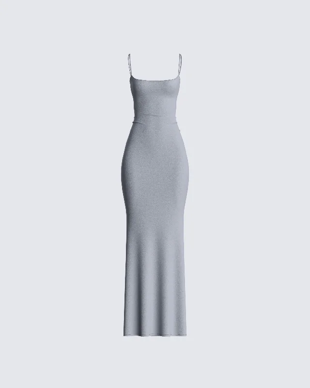 Flash Sale Lilibet Grey Maxi Dress