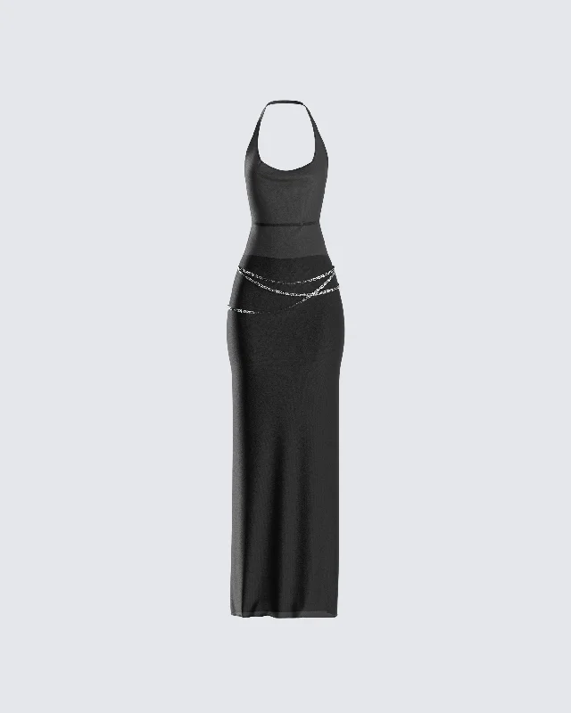 Weekend Flash Deals Marcel Black Halter Maxi Dress