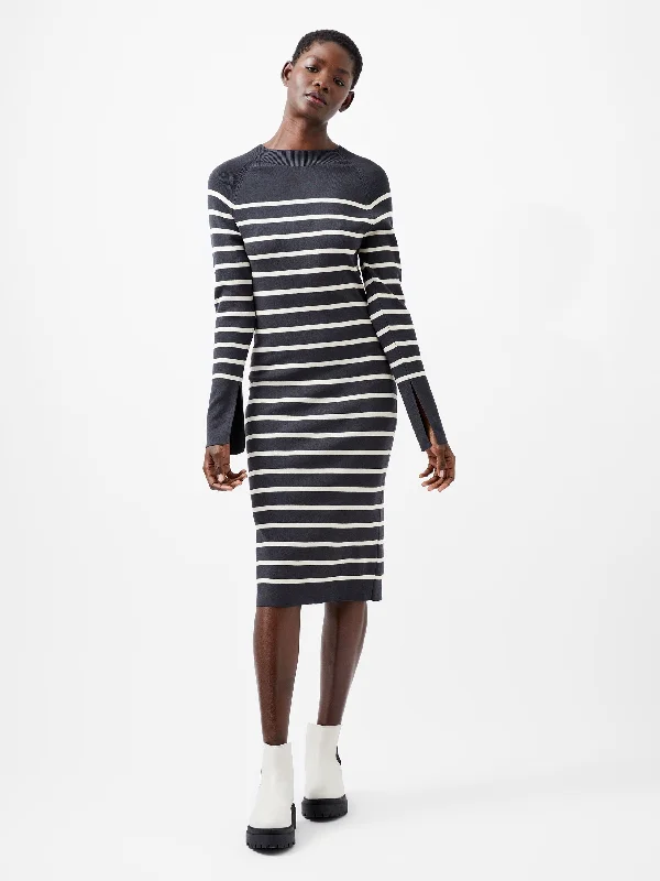 Shop Now and Save Milena Striped Knit Midi Dress
