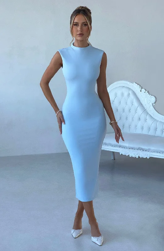 Mega Sale Moira Midi Dress - Blue