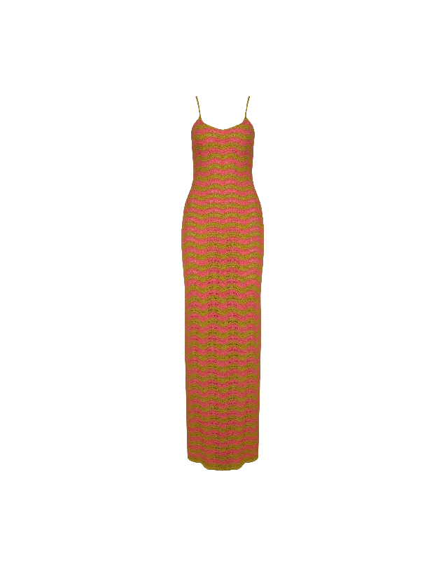 Weekend Markdowns Galore PARADISO MAXI DRESS GRAPEFRUIT GRASS