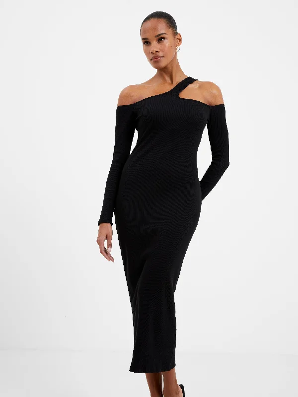Deal of the Week Rassia Cheryle Ribbed Cut-Out Midi Dress