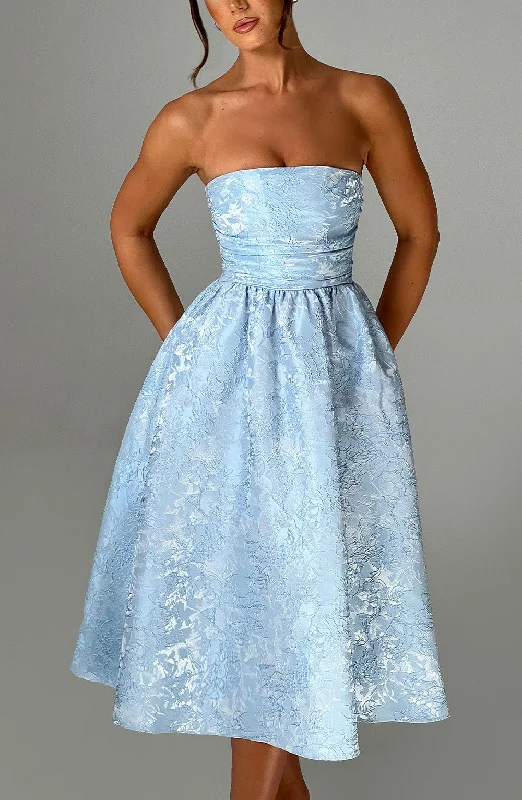 Shop More, Save More Saoirse Midi Dress - Blue