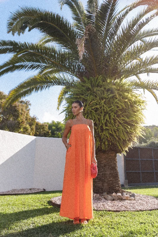 Get It Now Serina Maxi Dress - Orange