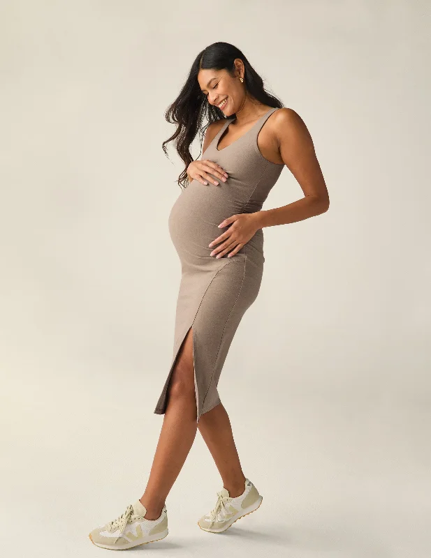 Shop & Save Instantly Spacedye Inspire Maternity Midi Dress