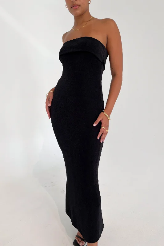 Best Price Guarantee SURI MIDI DRESS BLACK