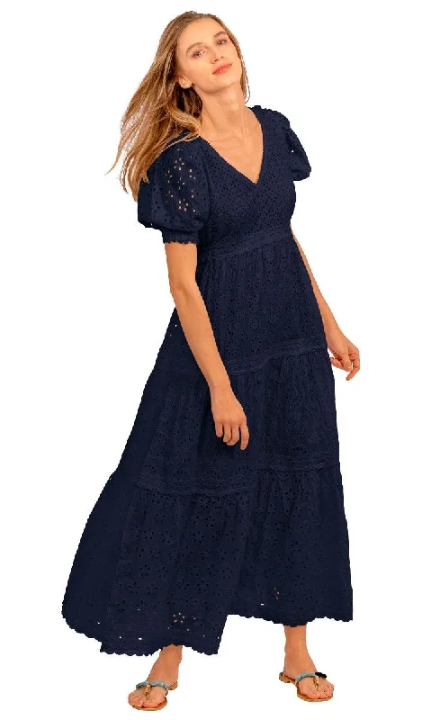 Weekend Deal Rush Gretchen Scott Eyelet Mary Weathered Midi/Maxi - La Di Da