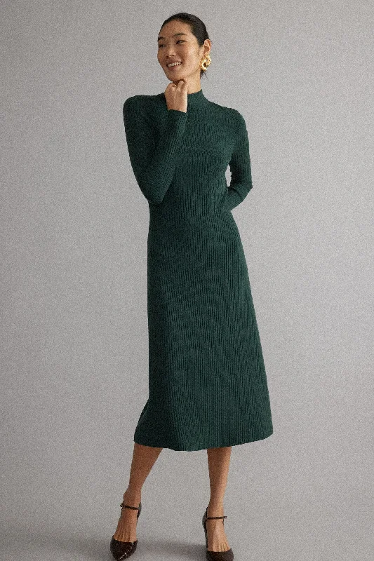 Super Savings Cypress Knit Conrad Midi Swing Dress