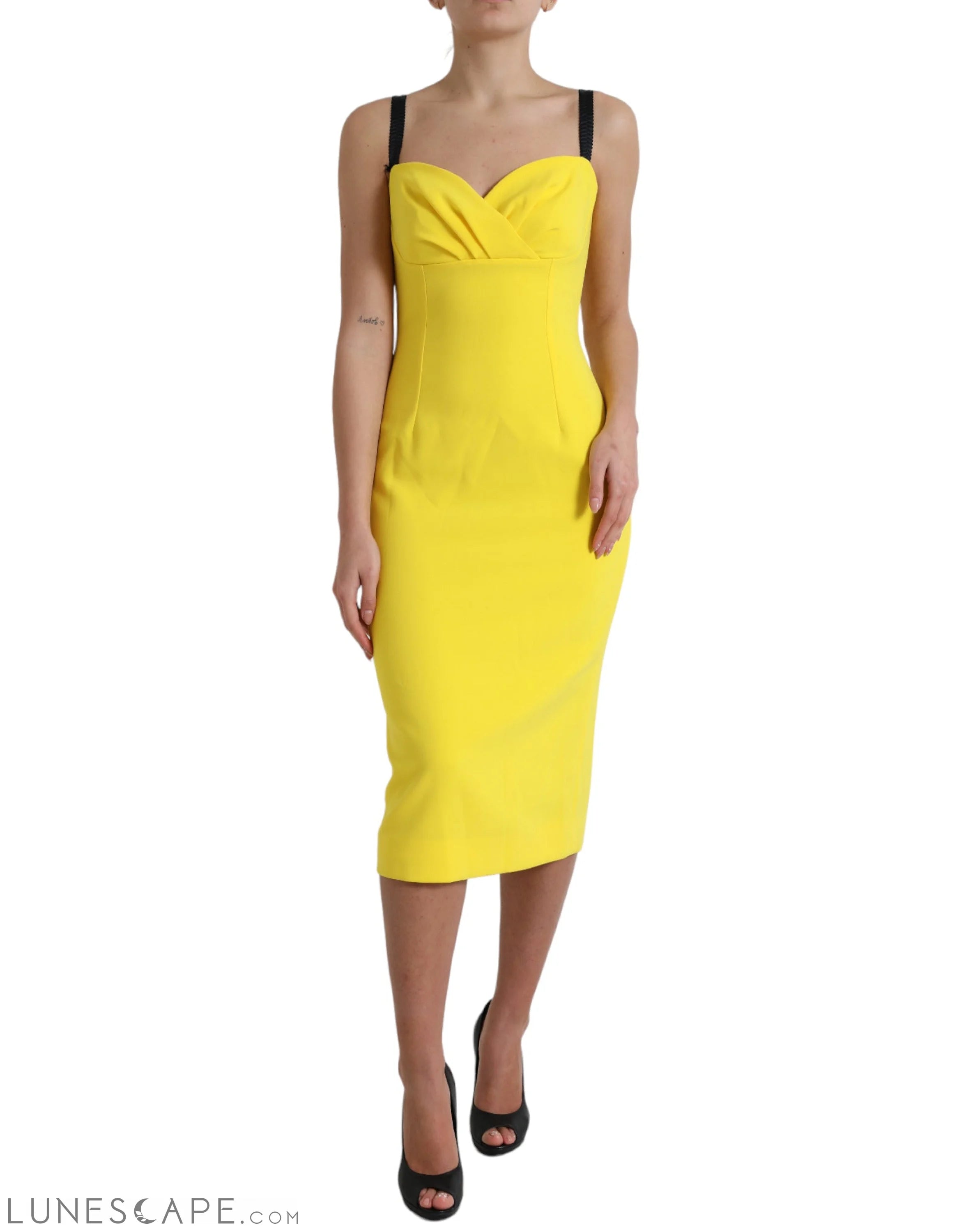Weekend Hot Picks Dolce & Gabbana Sunshine Chic Sleeveless Midi Dress