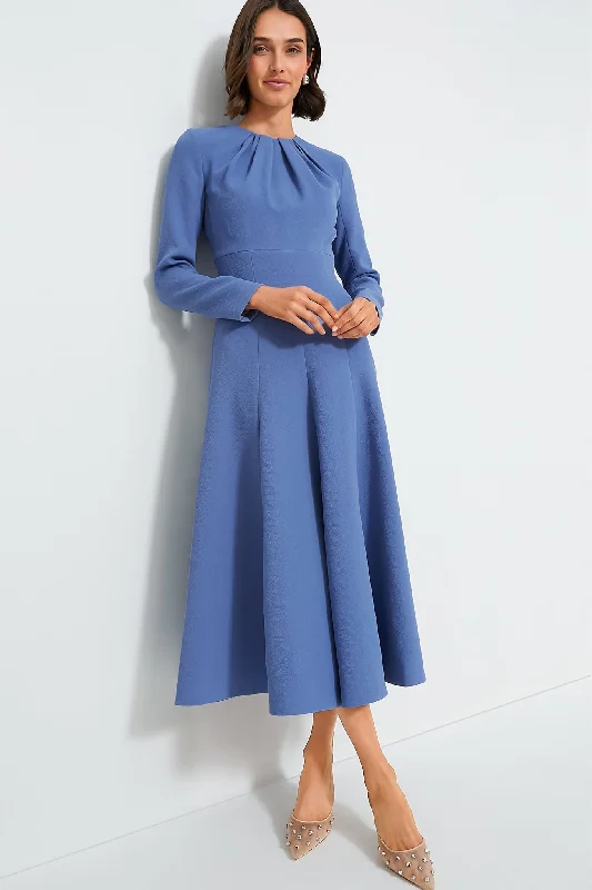 Weekend Only Sale Indigo Beldium Midi Dress