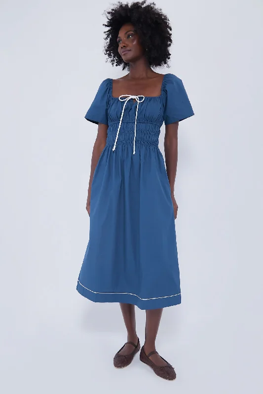 End-of-Season Sale Ink Fiorella Midi Dress
