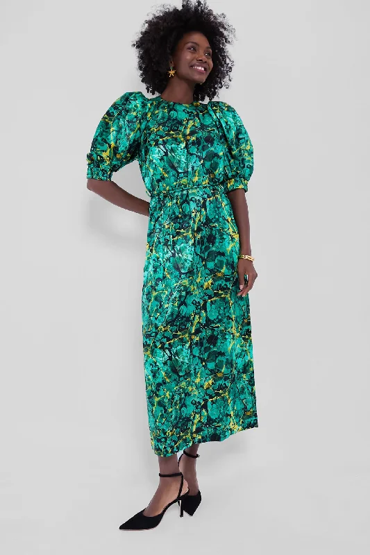 Mega Discounts Multi Sunburst Midi Dress