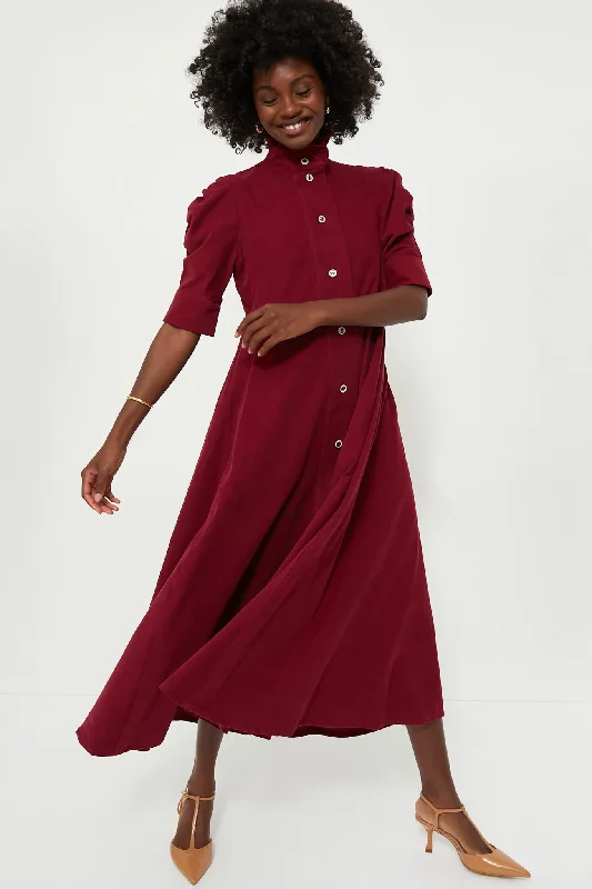 Hot Savings Alert Plum Venetia Midi Dress