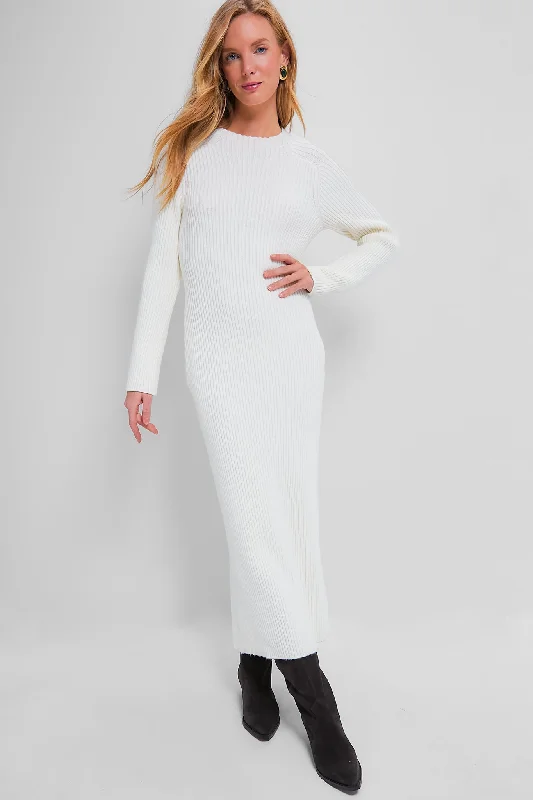 Special Offers Sea Salt Kass Mock Neck Midi Dress