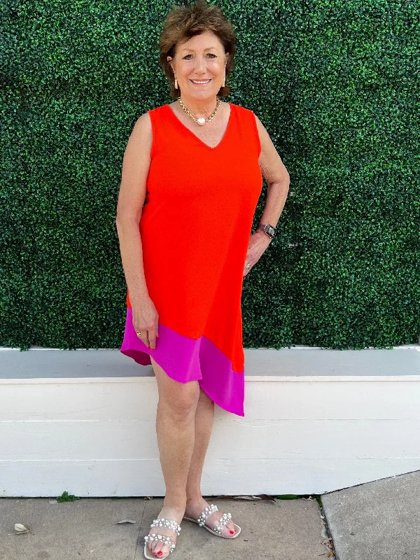 Shop Now and Save Asymmetrical Midi Dress