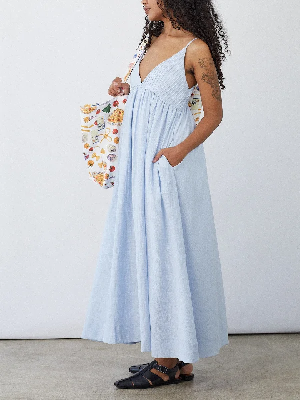 Weekend Big Sale Sonatina Midi Dress - Ice Blue
