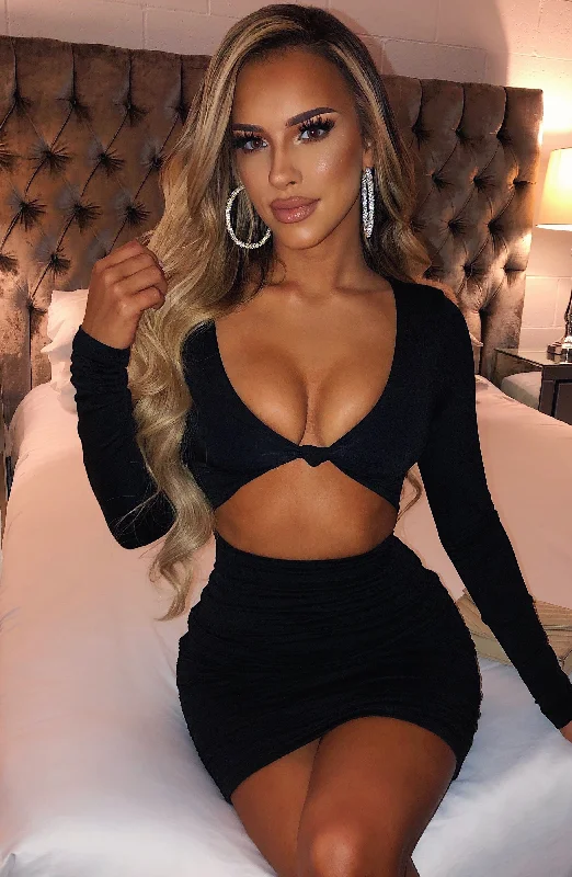 Weekend Flash Sale Celeste Mini Dress - Black