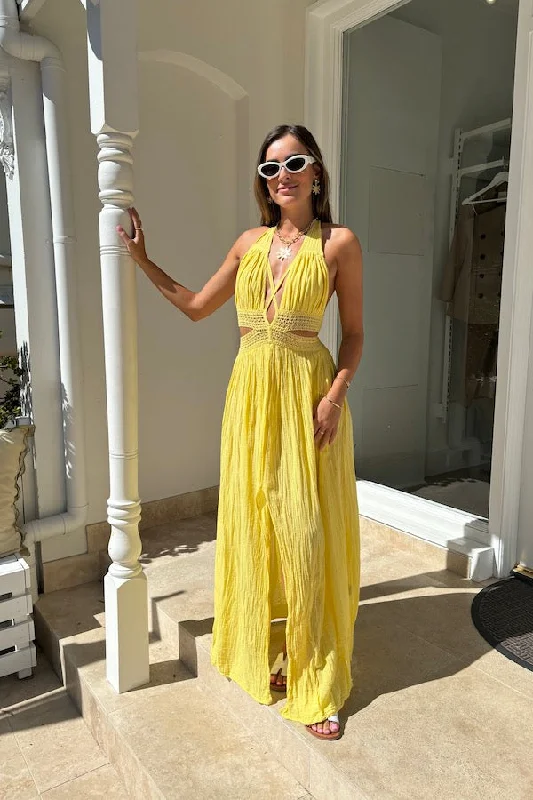 Weekend Offers and Savings Artemis Dress Lemon