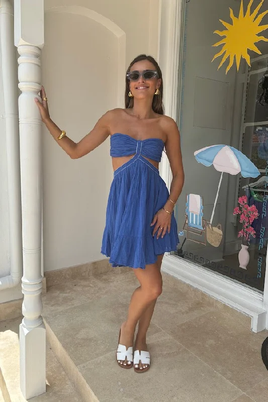 Flash Sale Chloe Mini Dress Royal Blue