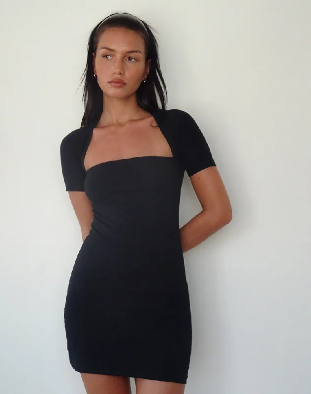 Super Low Prices Drequa Mini Dress in Black